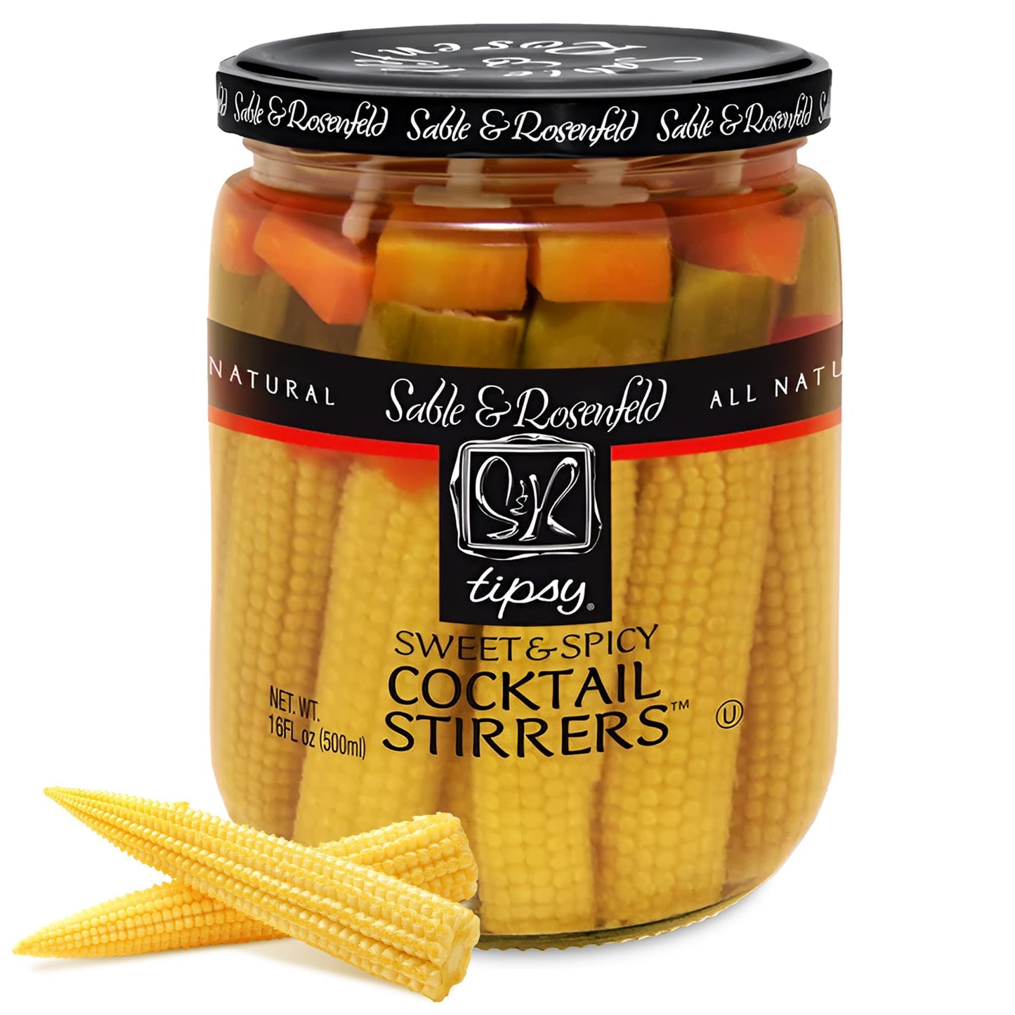 Tipsy Cocktail Stirrers - Sweet + Spicy