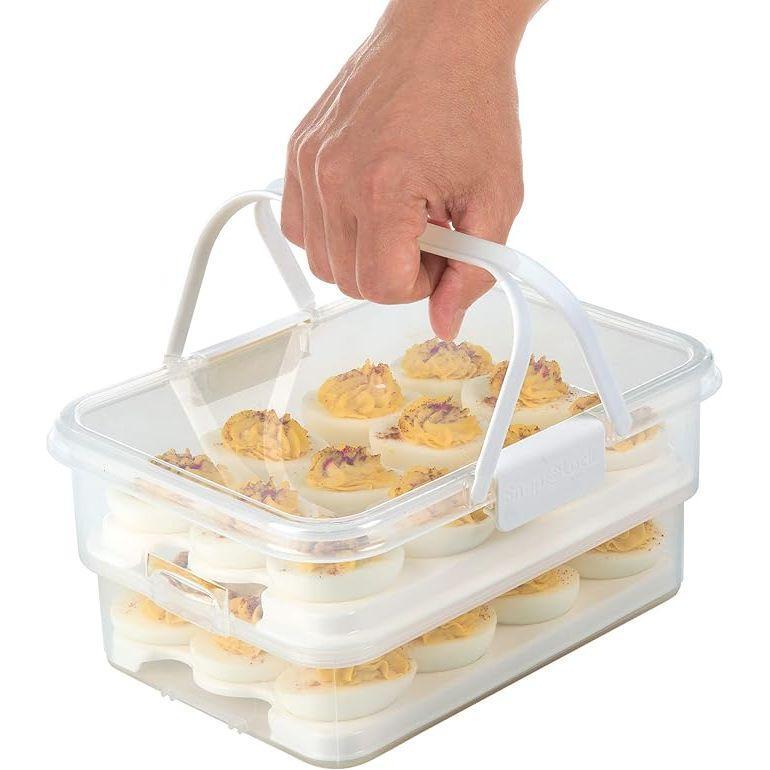 Collapsible Deviled Egg Carrier