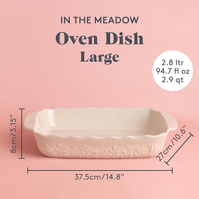 In the Meadow Rectangular Oven Dish