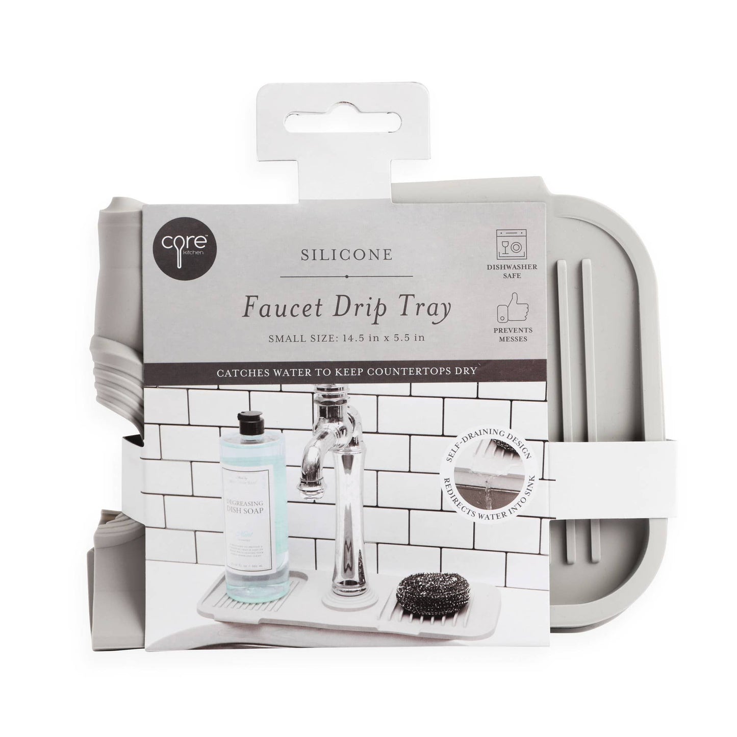 Small Sink Faucet Drip Tray