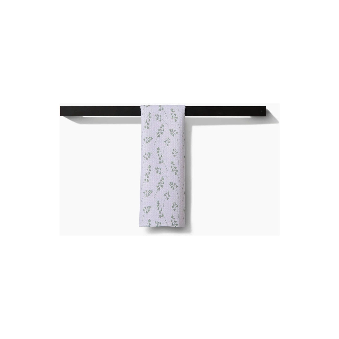 Blue Bells Green Bar Towel