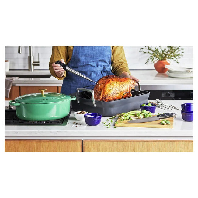 Zwilling Aluminum Hard Anodized Roaster Pan Nonstick, 16 X 14"