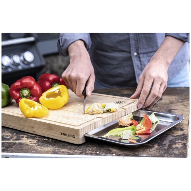 BBQ+ Cutting Board with Tray