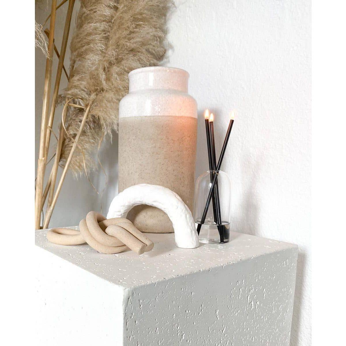 Black Everlasting Candle – Reusable Steel Candles