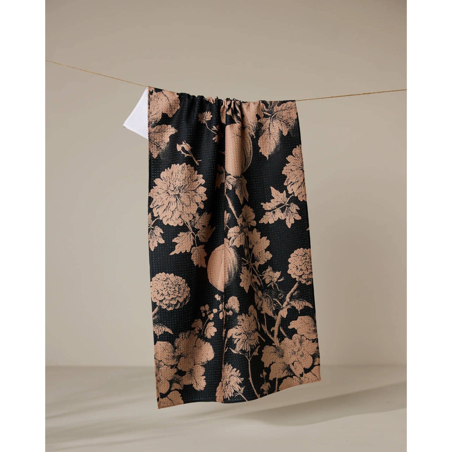 Haunted Harvest Geometry Tea Towel