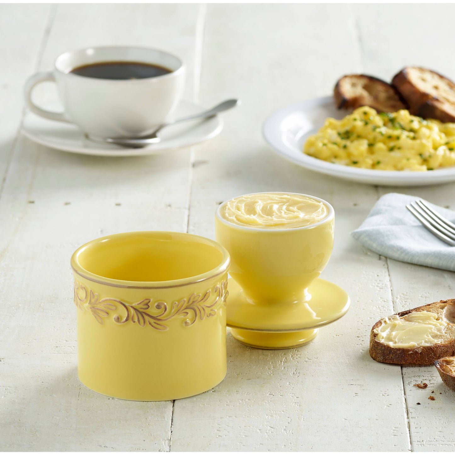 The Original Butter Bell® Crock - Antique Goldenrod