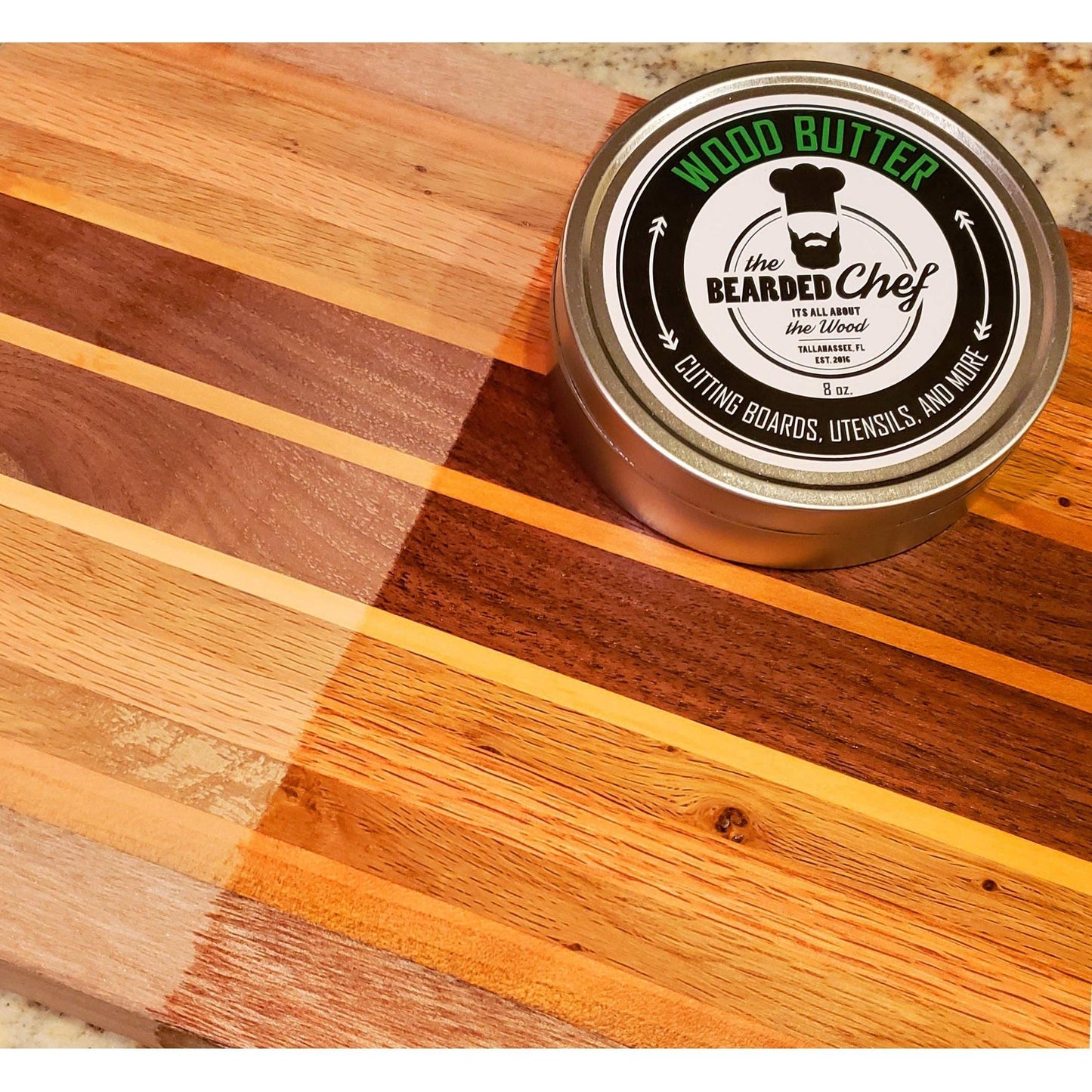The Bearded Chef Wood Butter 8 Ounces