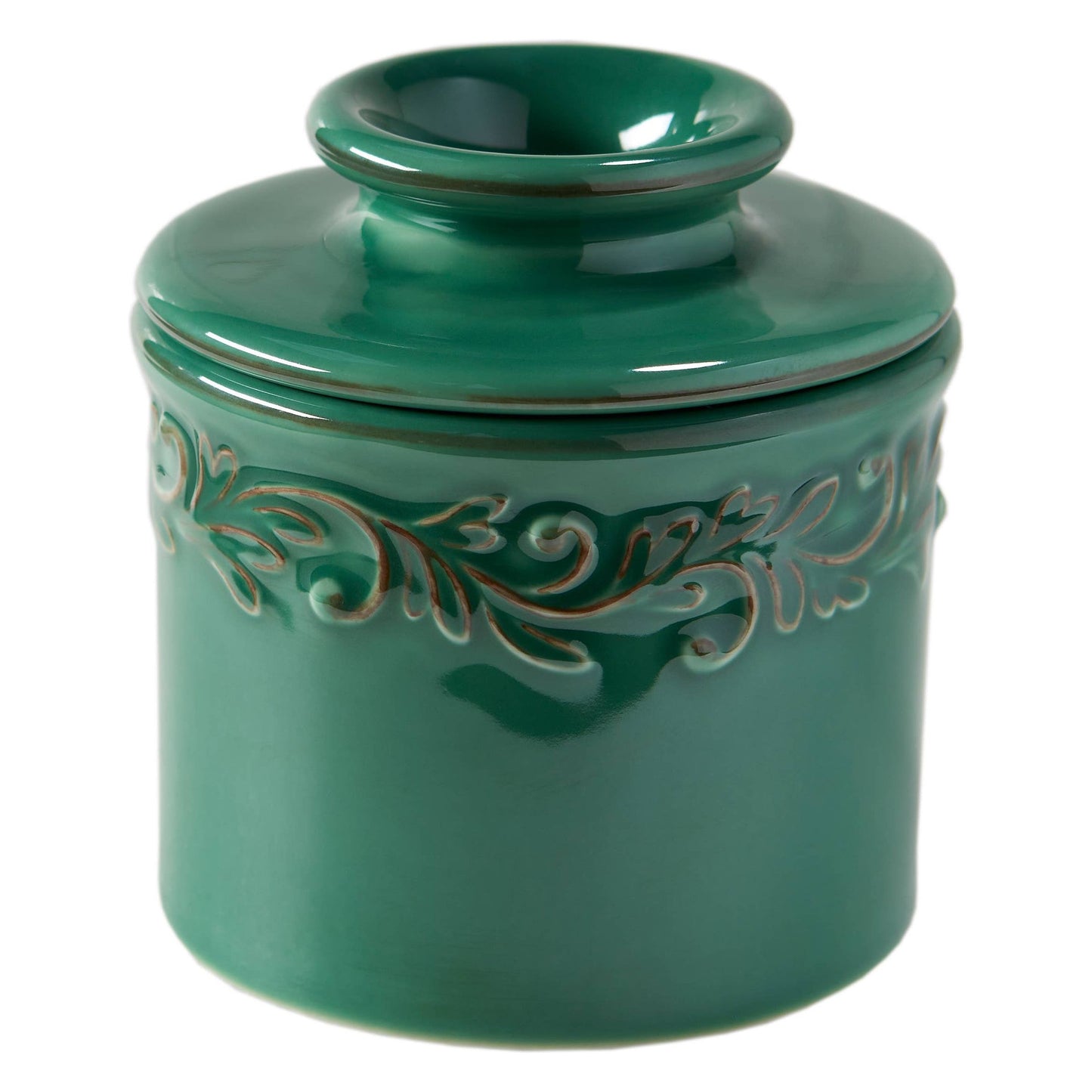 The Original Butter Bell® Crock - Antique Emerald