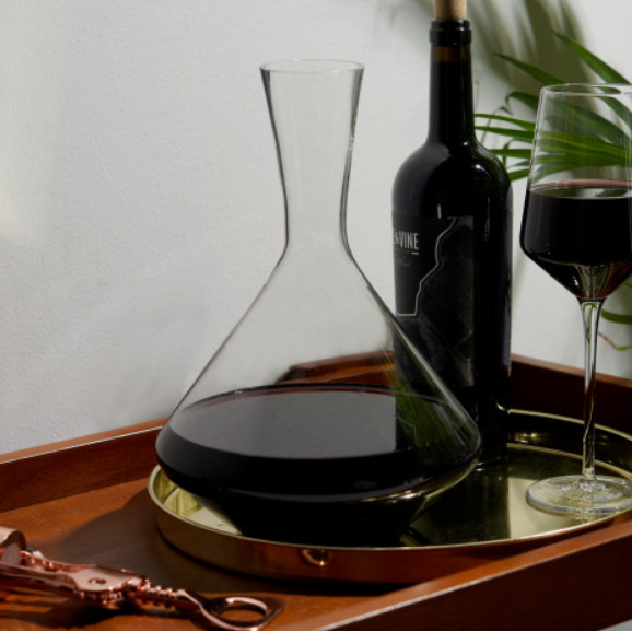 Raye™ Angled Crystal Wine Decanter