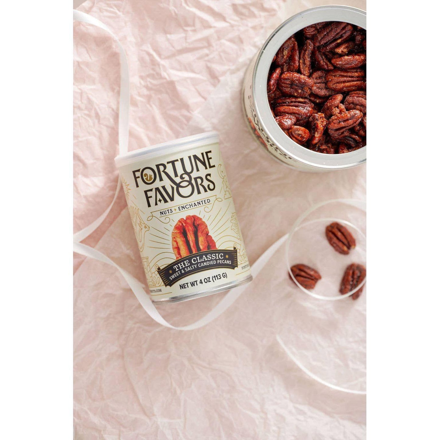 4oz Fortune Favors The Classic Candied Pecans