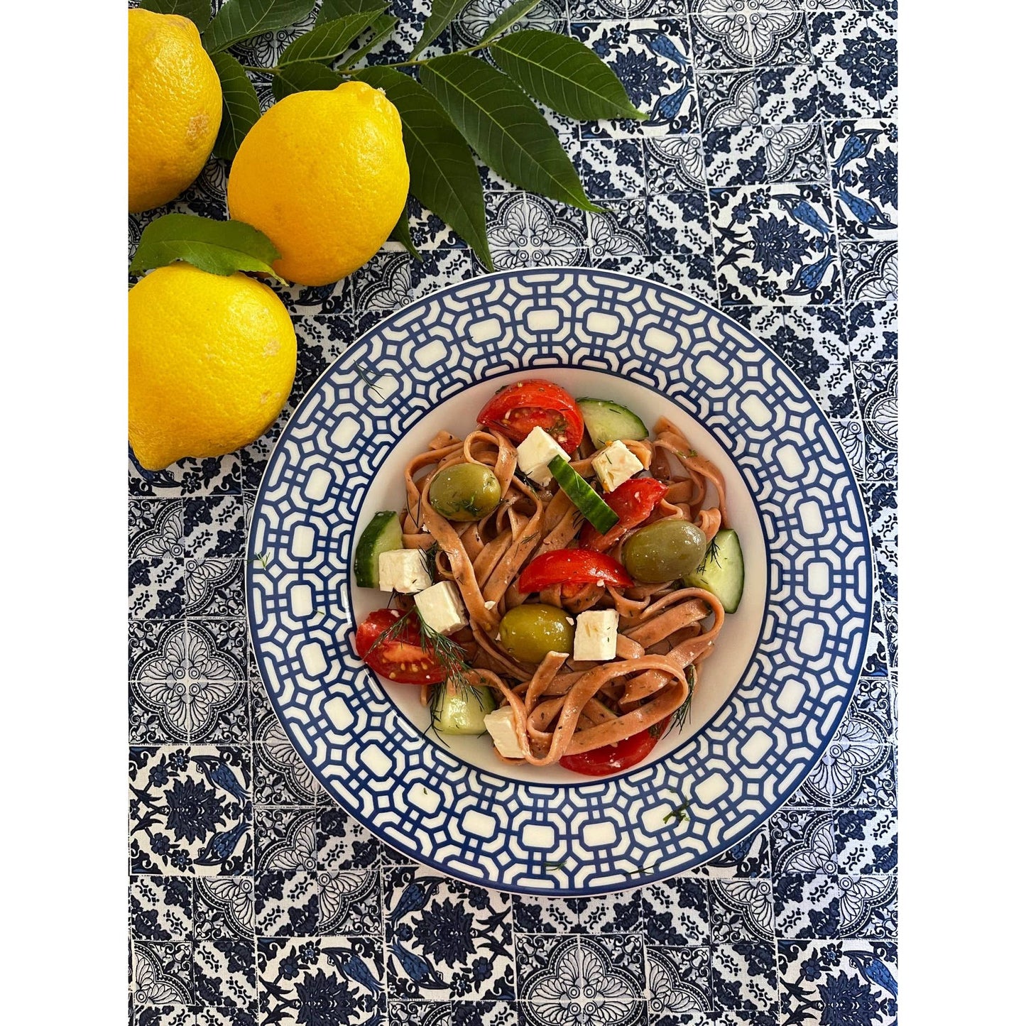 Tomato Basil Fettuccine