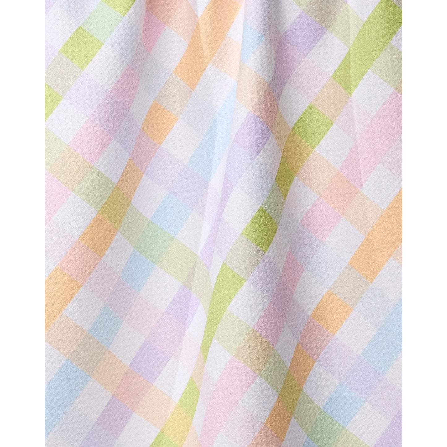 Spring Basket Geometry Tea Towel