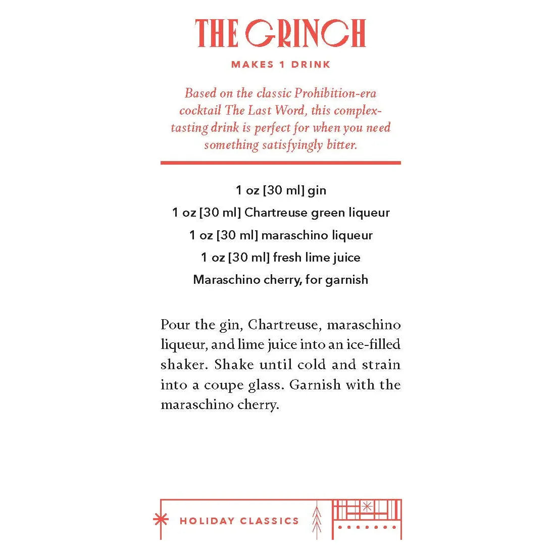 Very Merry Cocktails Deck: 50 Festive Drink Recipes