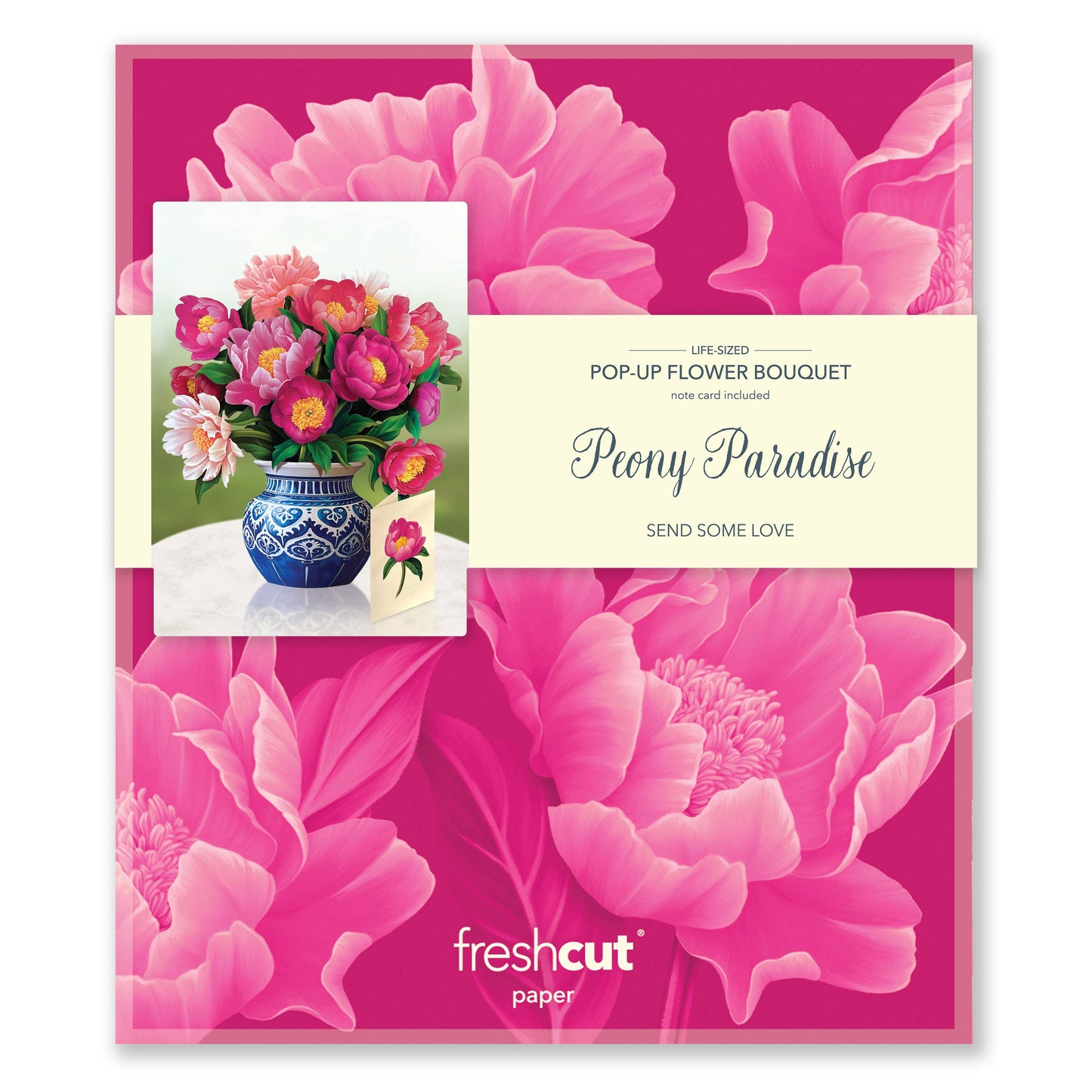 Peony Paradise Pop-up Greeting Cards