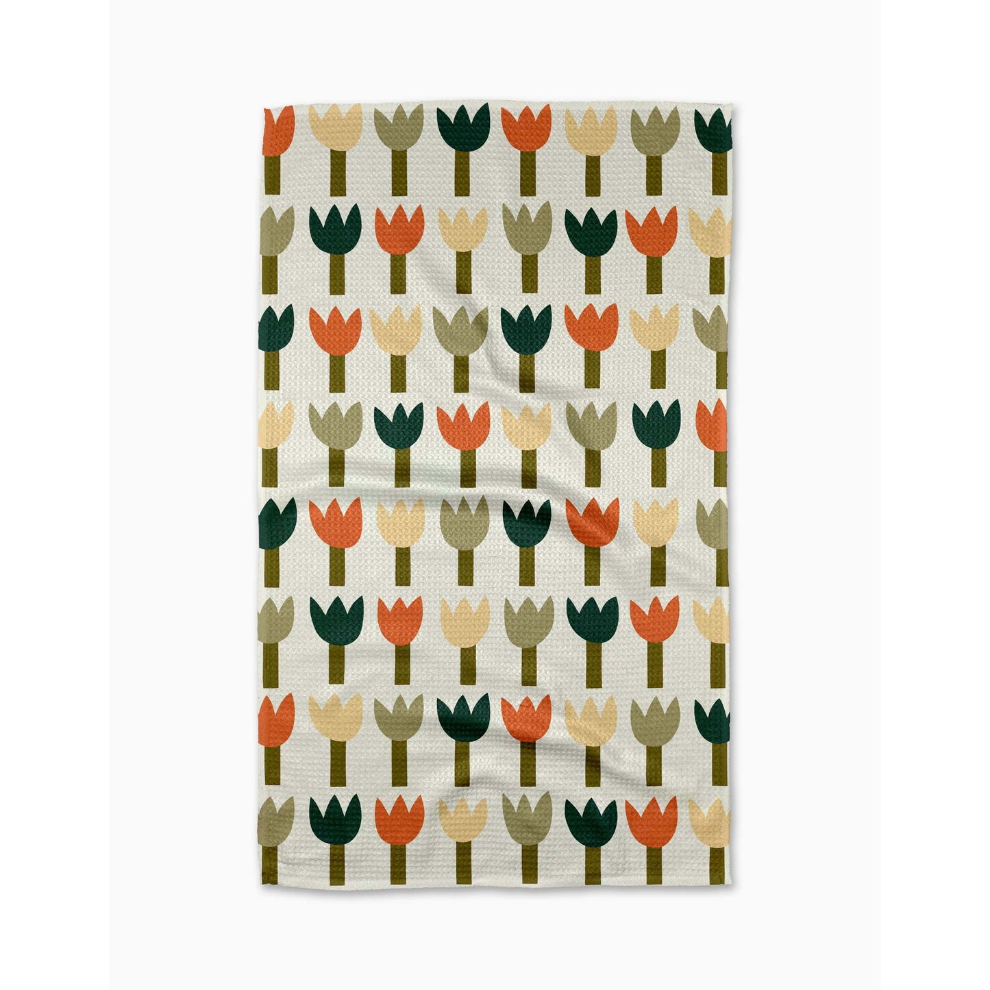 Tulip Row Geometry Tea Towel