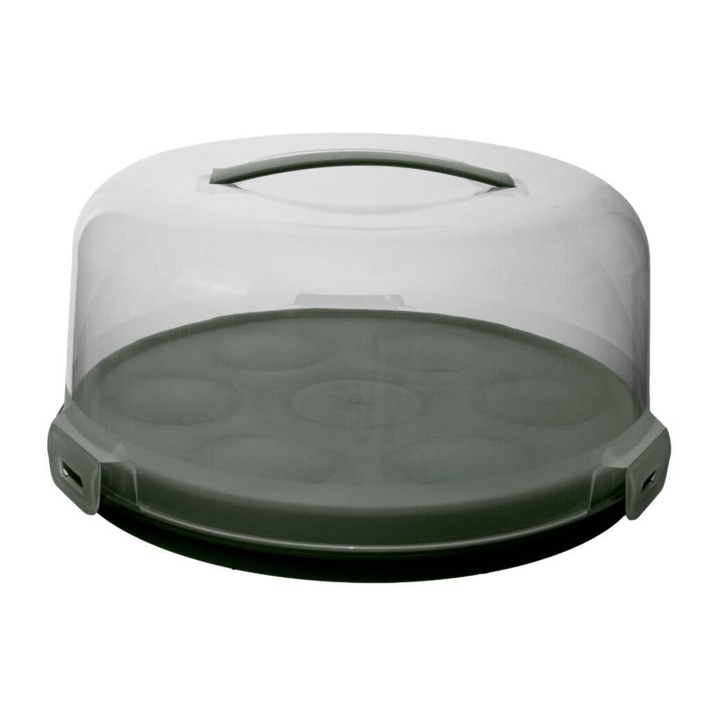 Kitchen Basics Cake/Cupcake Carrier Forest-Green