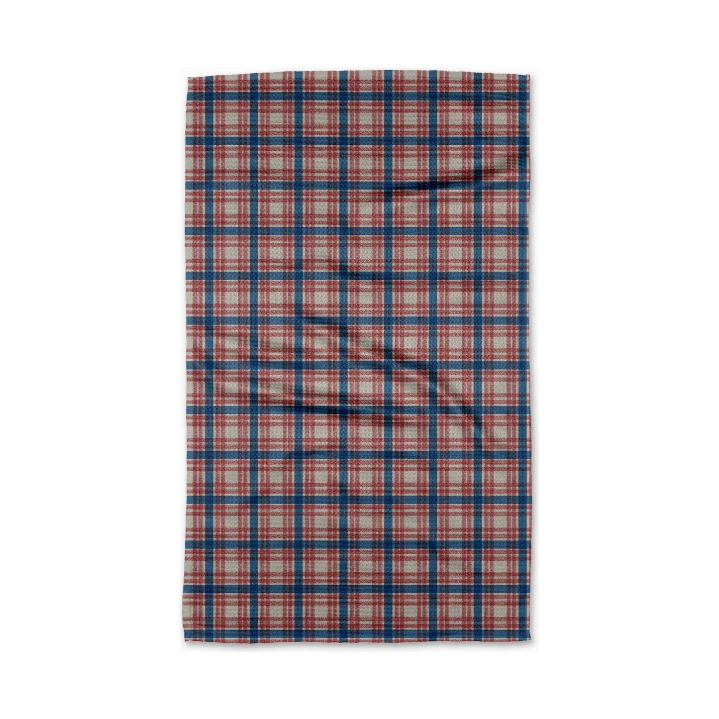 Patriot Plaid Tea Towel