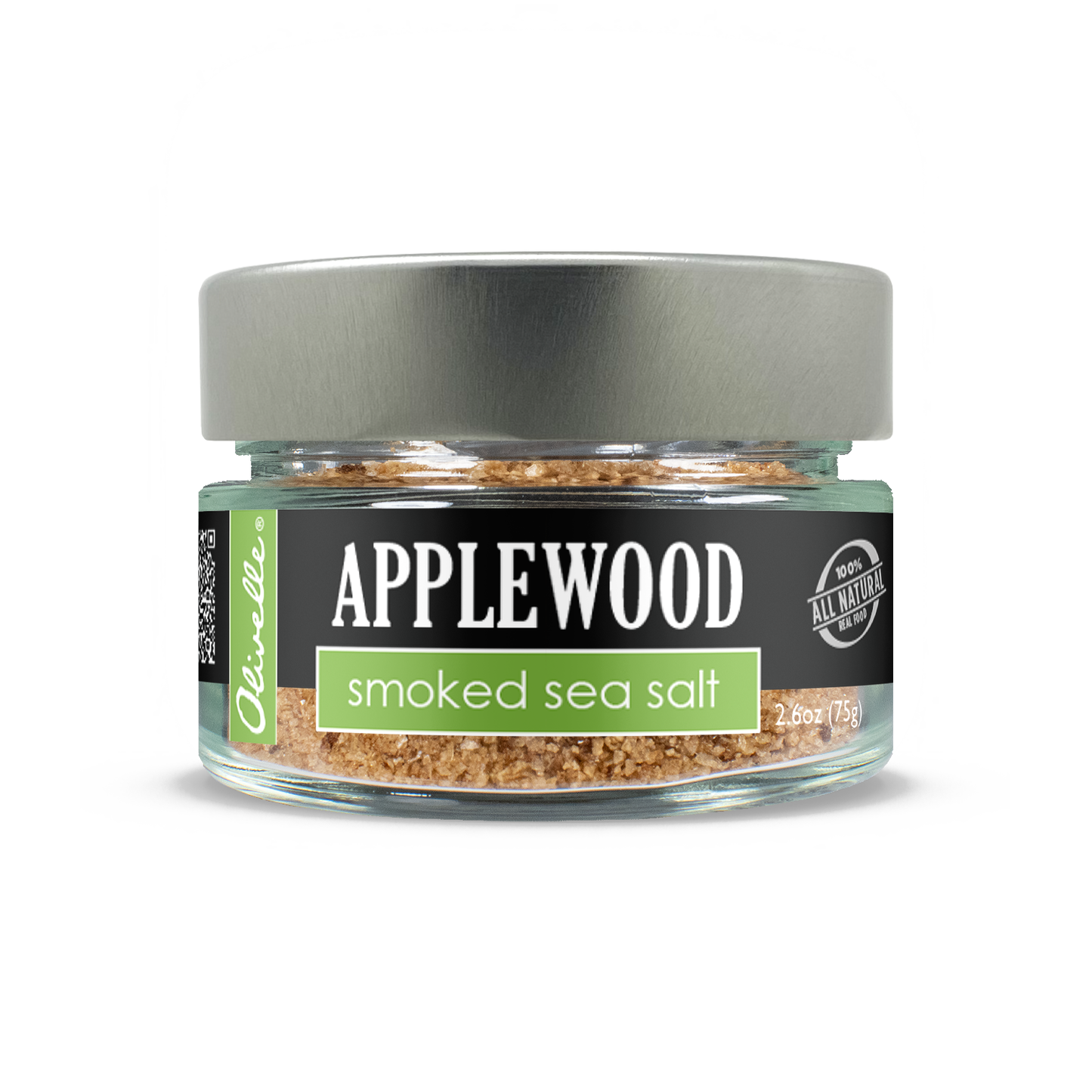 Applewood Smoked Sea Salt -75g (2.6oz) Seasonings & Spices Browns Kitchen