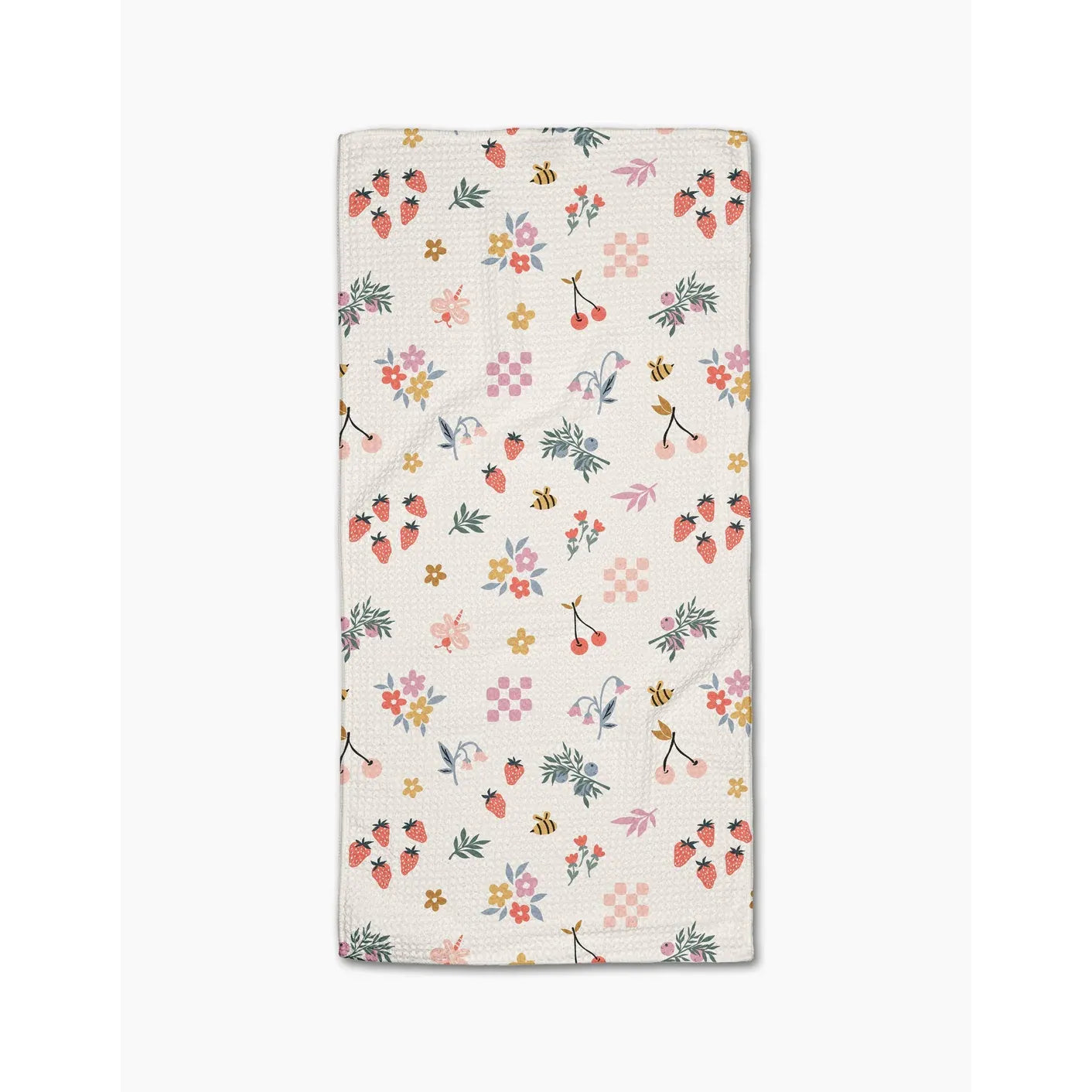 North Meadow Morning Geometry Bar Towel