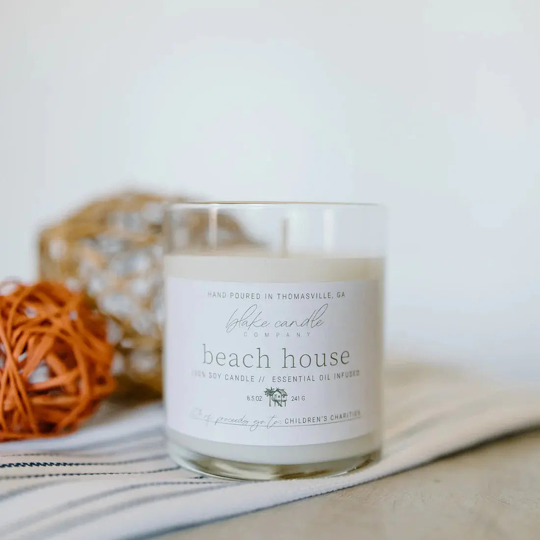 Beach House Soy Candle