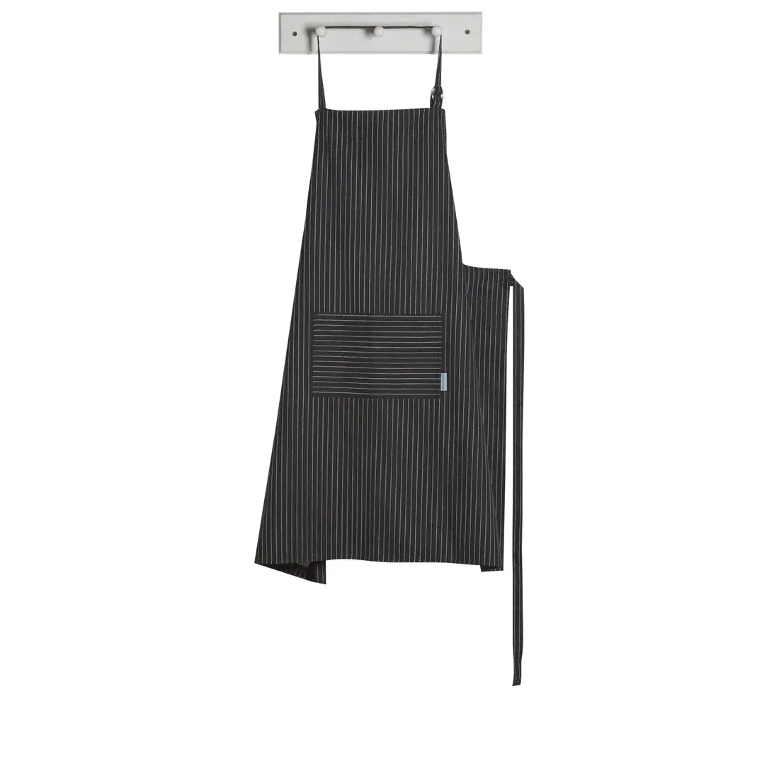 Black Pinstripe Oversized Mighty Apron NOW DESIGNS
