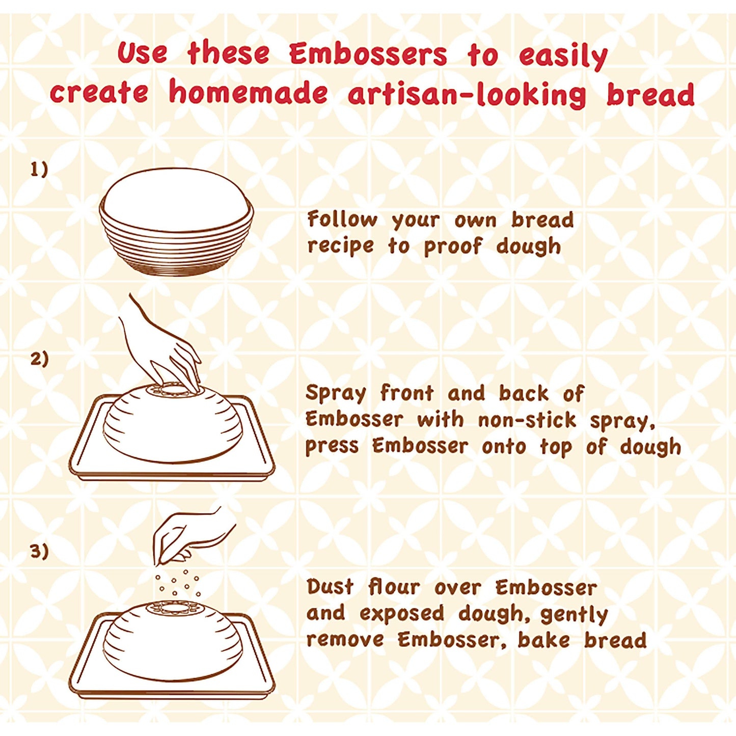 Bread Embosser Set Browns Kitchen