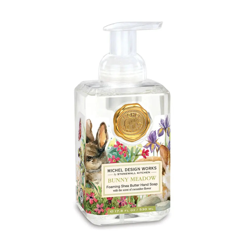 Bunny Meadow Foaming Soap MICHEL DESIGN WORKS