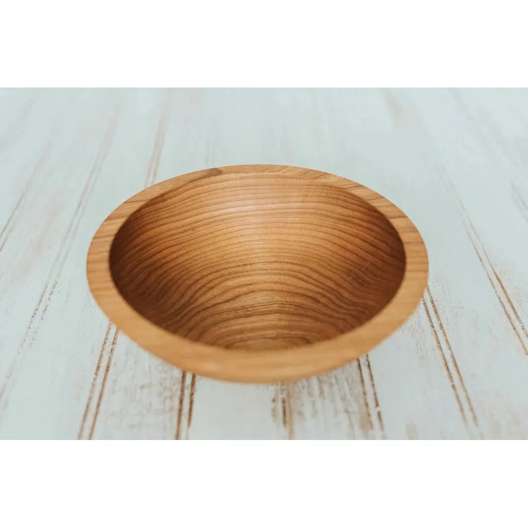 7 inch Cherry Bowl – Bee’s Oil Finish