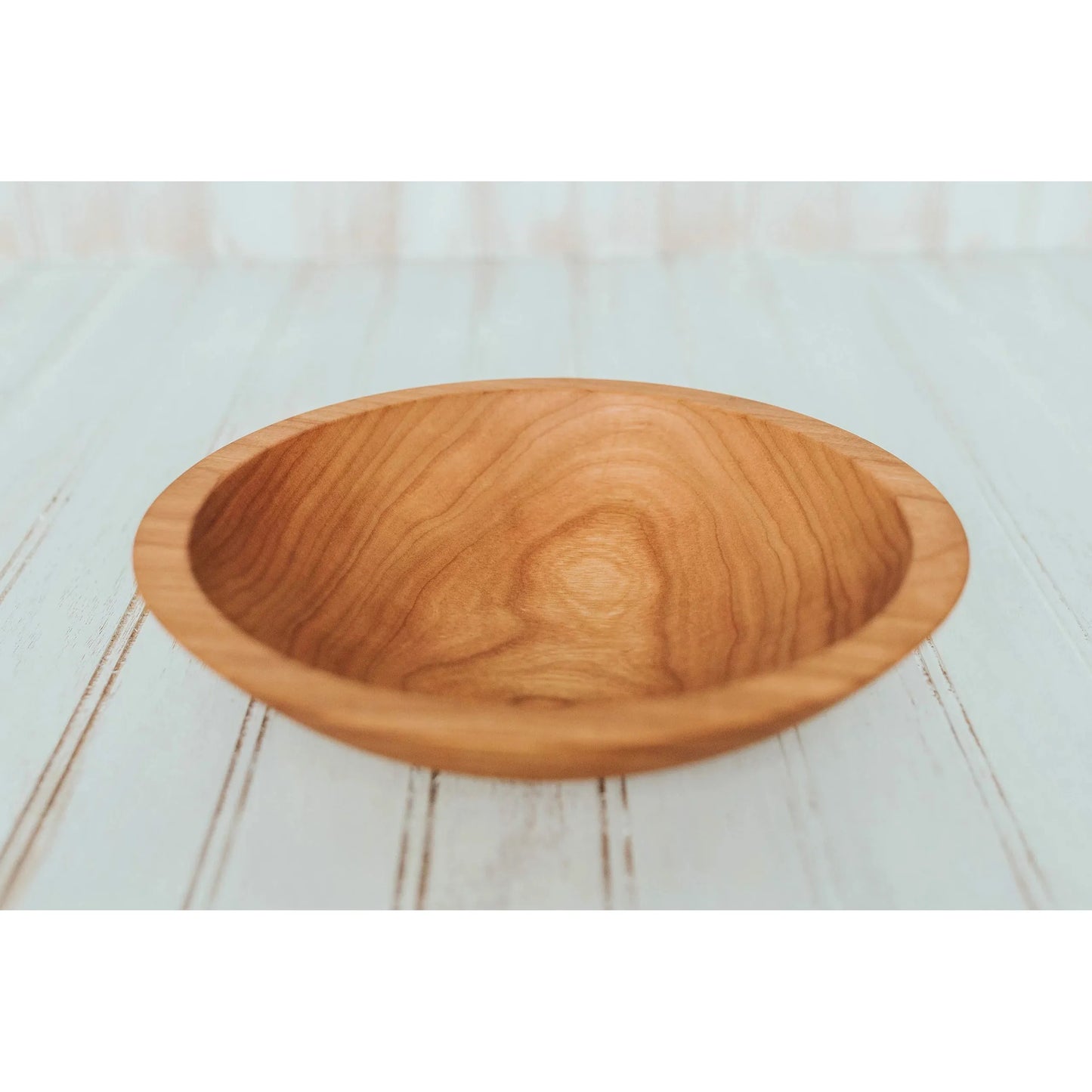 9-inch Cherry Bowl with Bee’s Oil Finish