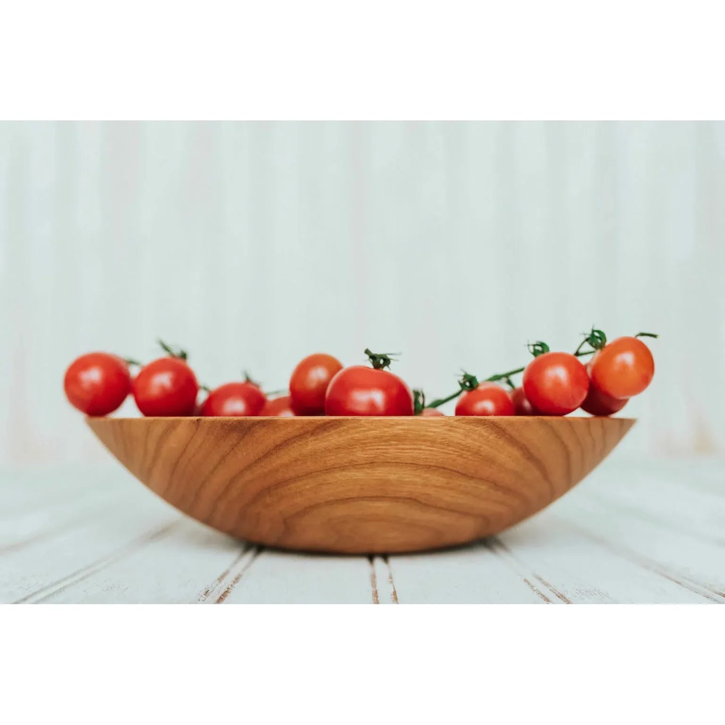 9-inch Cherry Bowl with Bee’s Oil Finish
