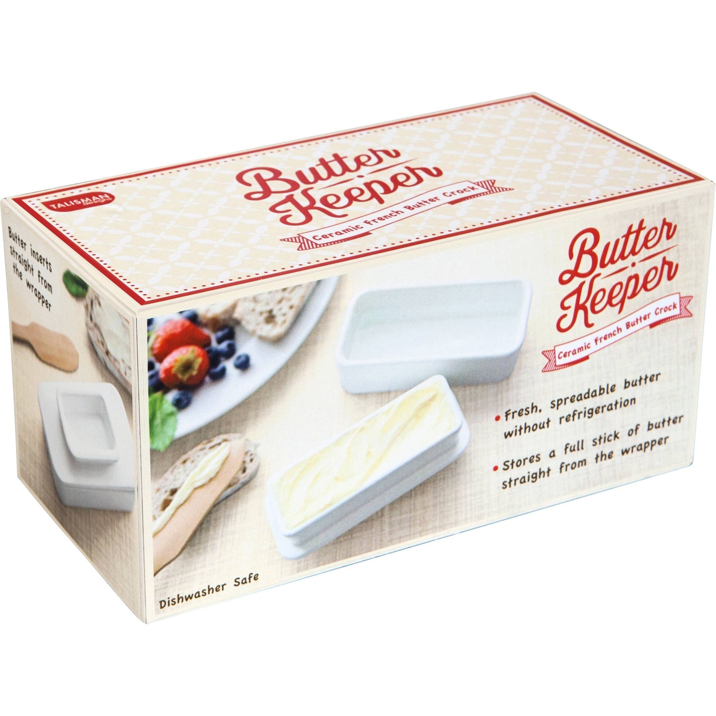 Ceramic Butter Keeper Browns Kitchen