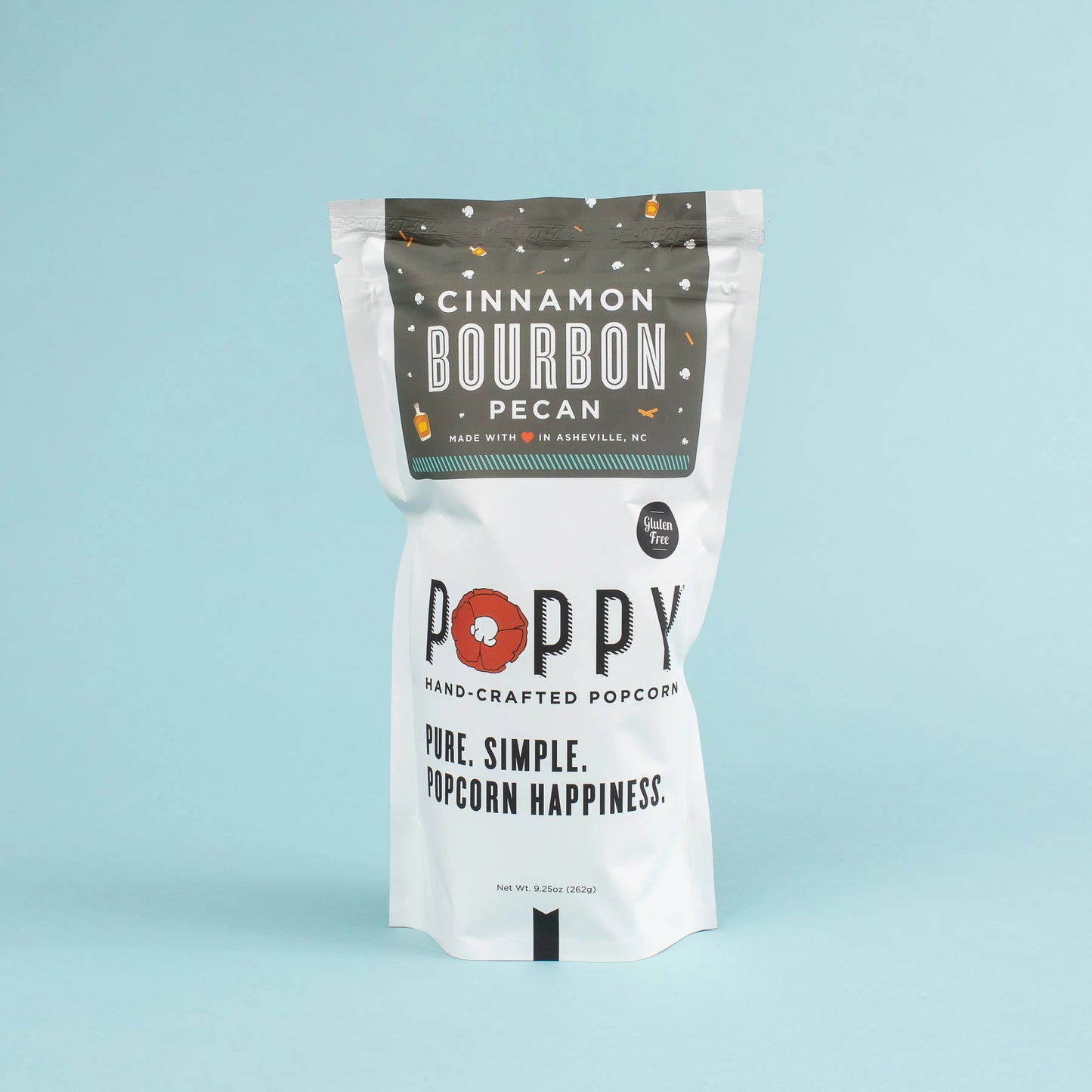 Cinnamon Bourbon Pecan Poppy Popcorn POPPY