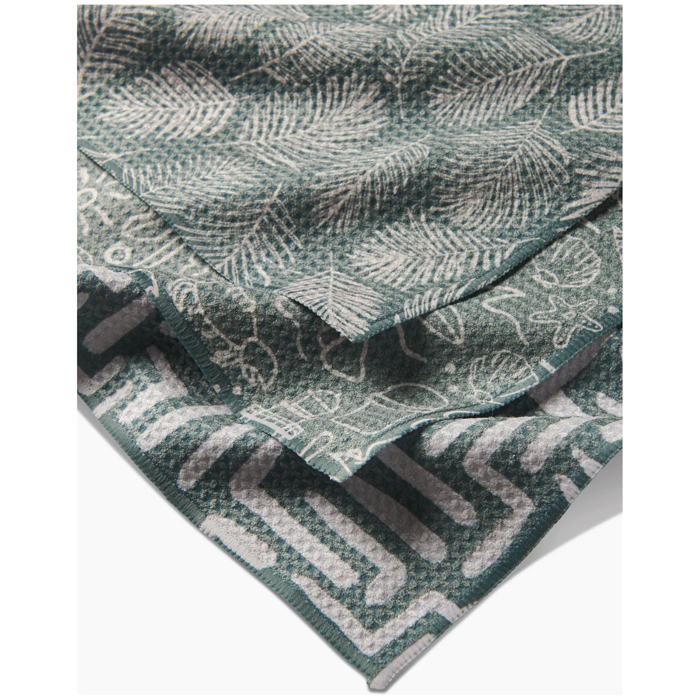 Beach Days Geometry Dish Cloth Set of 3