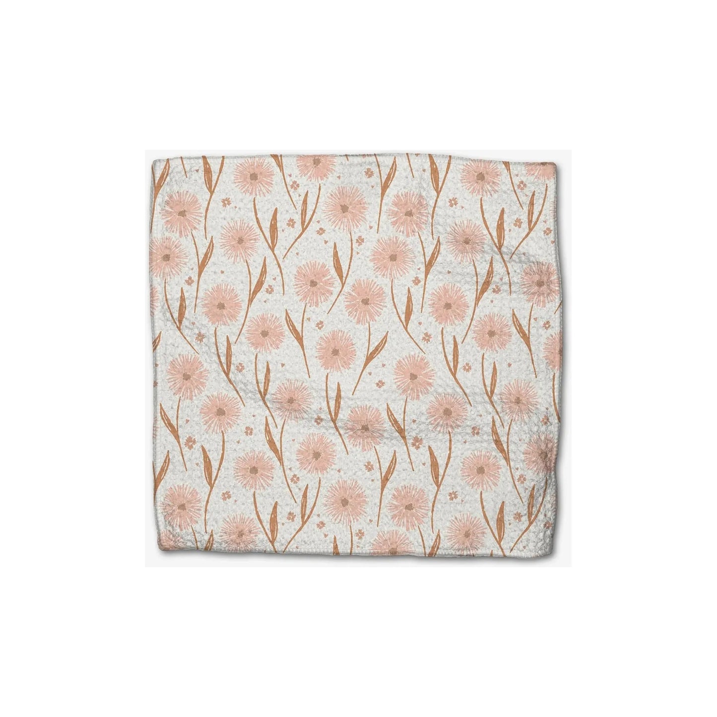 Garden Bloom Geometry Dish Cloth Set of 3