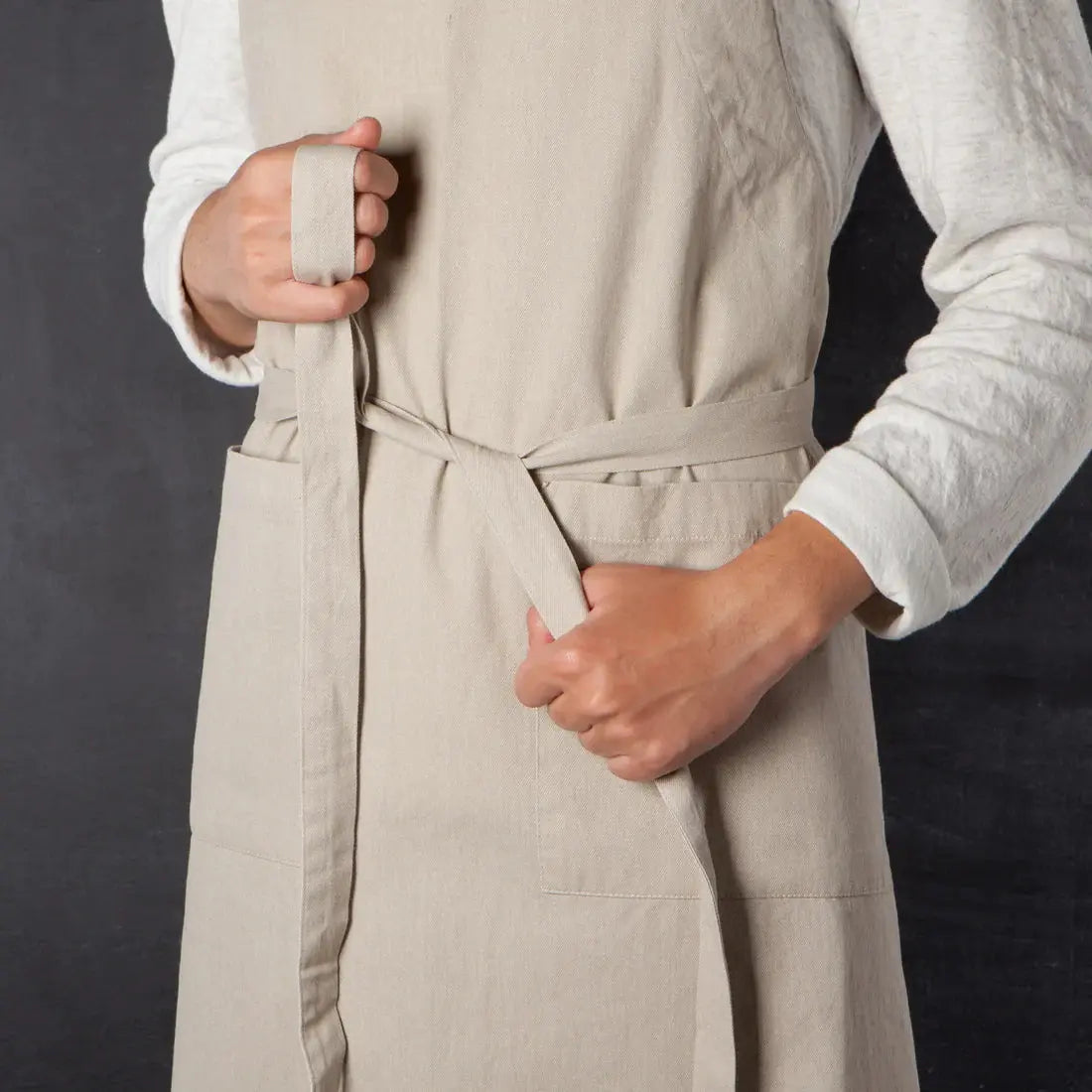 Dove Gray Stonewash Apron Aprons Browns Kitchen