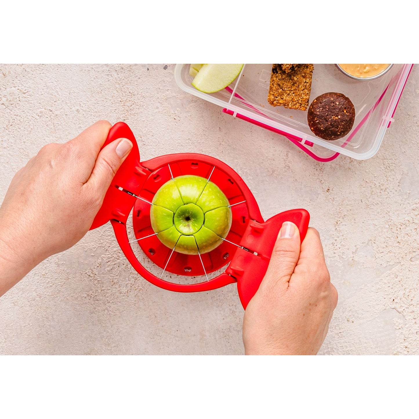 Flapple Apple Slicer Food Chopper Browns Kitchen