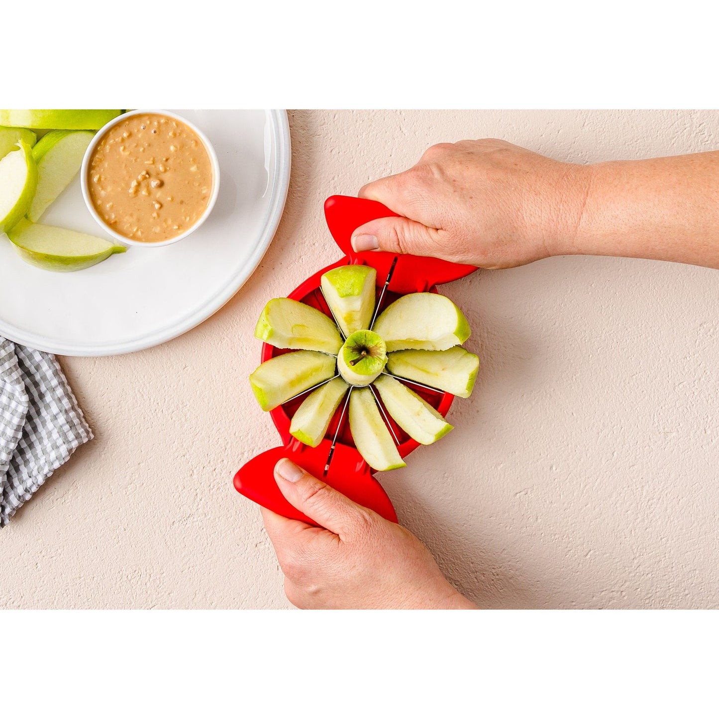 Flapple Apple Slicer Food Chopper Browns Kitchen