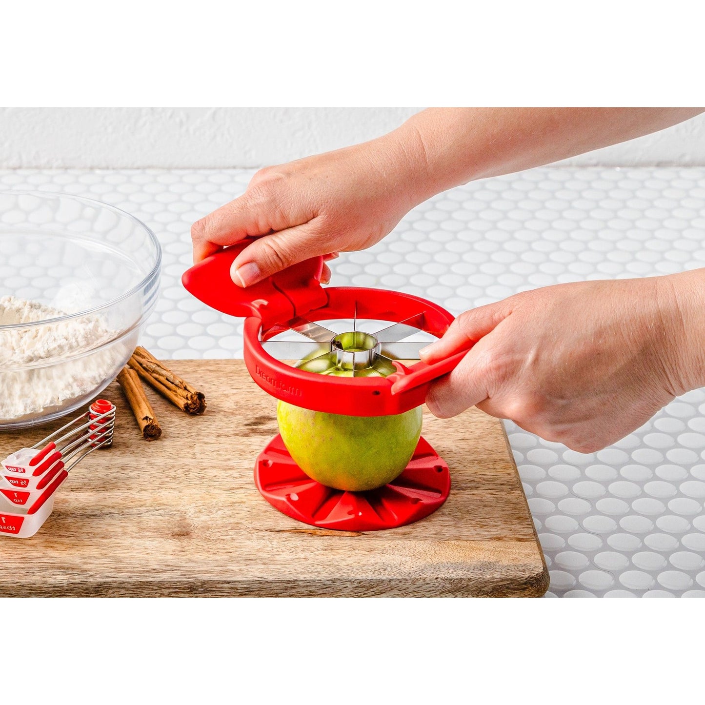 Flapple Apple Slicer Food Chopper Browns Kitchen