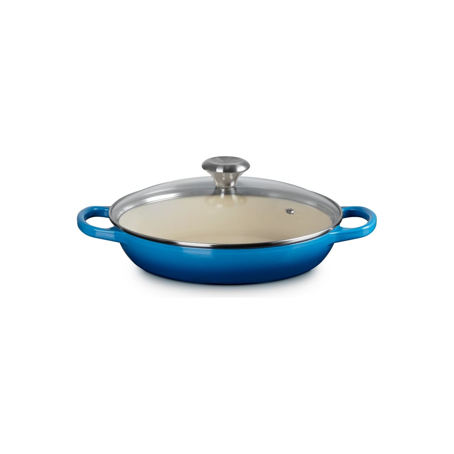 Le Creuset 2 1/4 Qt Braiser with Glass Lid