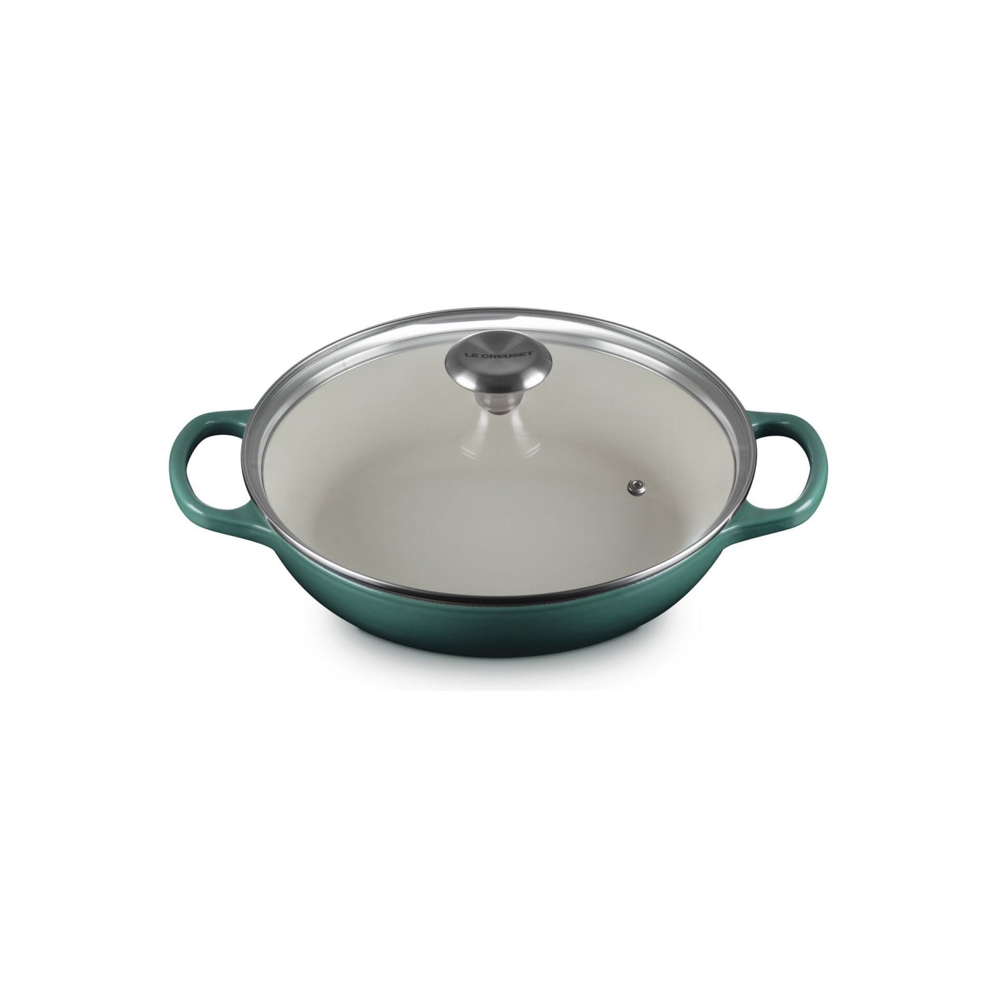 Le Creuset 2 1/4 Qt Braiser with Glass Lid