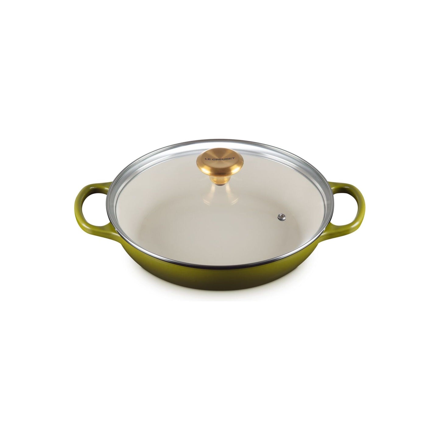 Le Creuset 2 1/4 Qt Braiser with Glass Lid