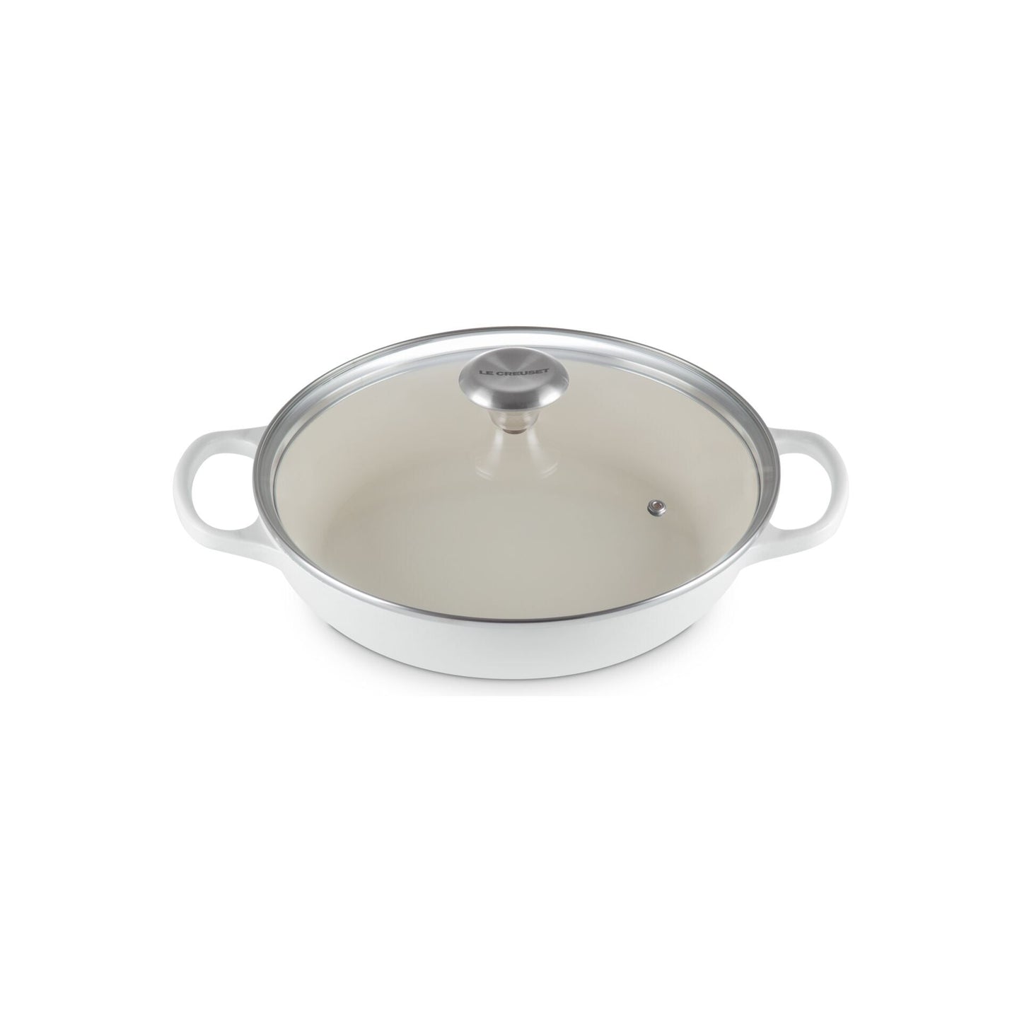 Le Creuset 2 1/4 Qt Braiser with Glass Lid