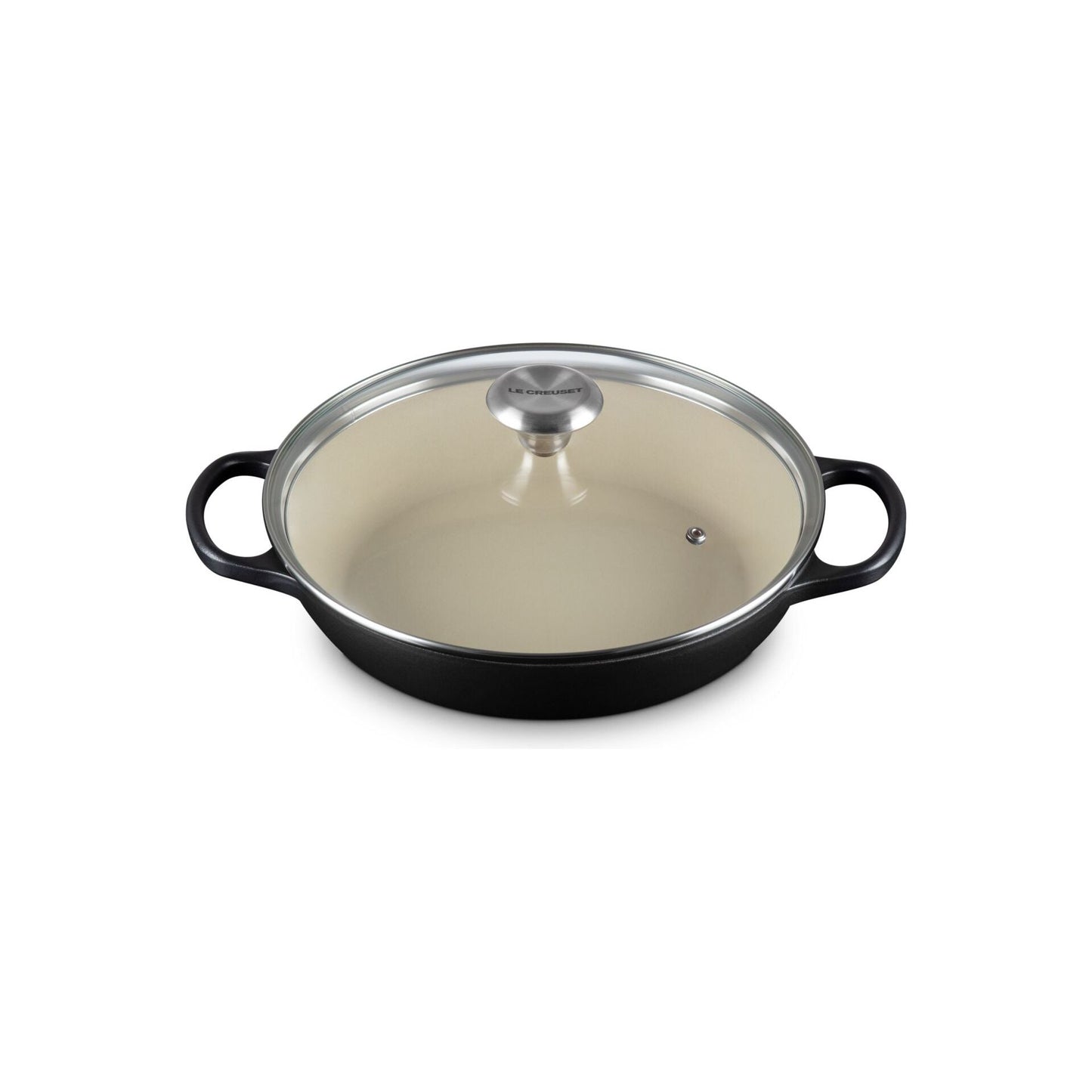 Le Creuset 2 1/4 Qt Braiser with Glass Lid