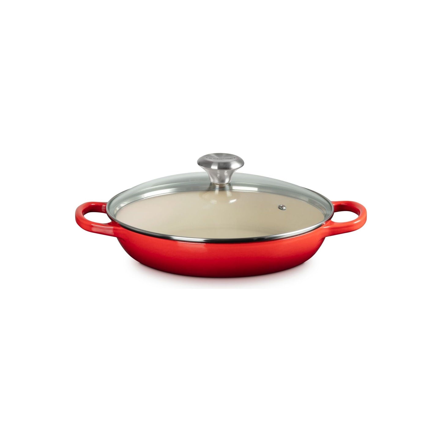 Le Creuset 2 1/4 Qt Braiser with Glass Lid