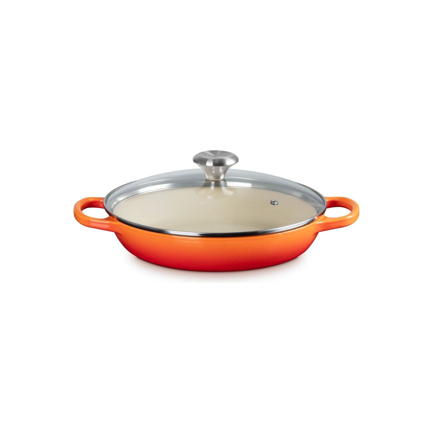 Le Creuset 2 1/4 Qt Braiser with Glass Lid