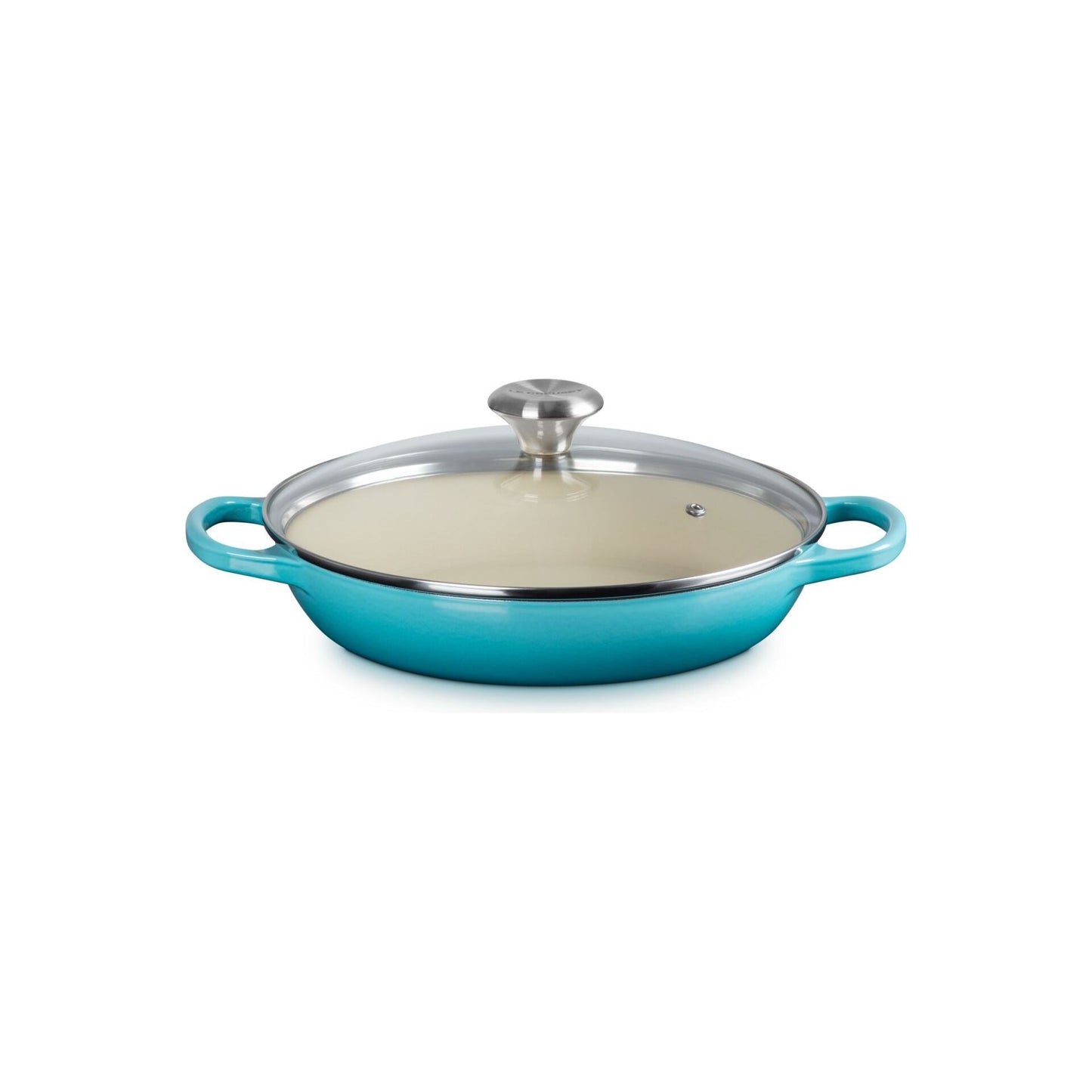 Le Creuset 2 1/4 Qt Braiser with Glass Lid