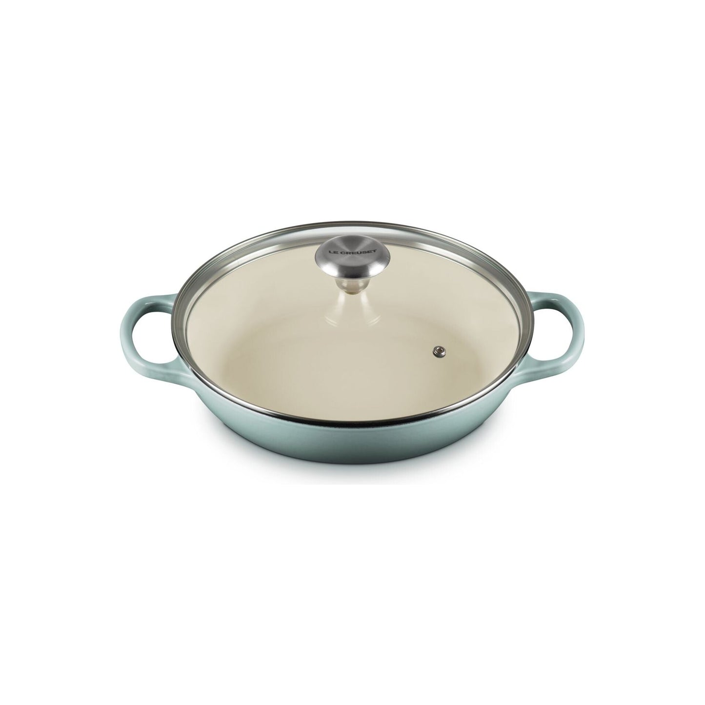 Le Creuset 2 1/4 Qt Braiser with Glass Lid