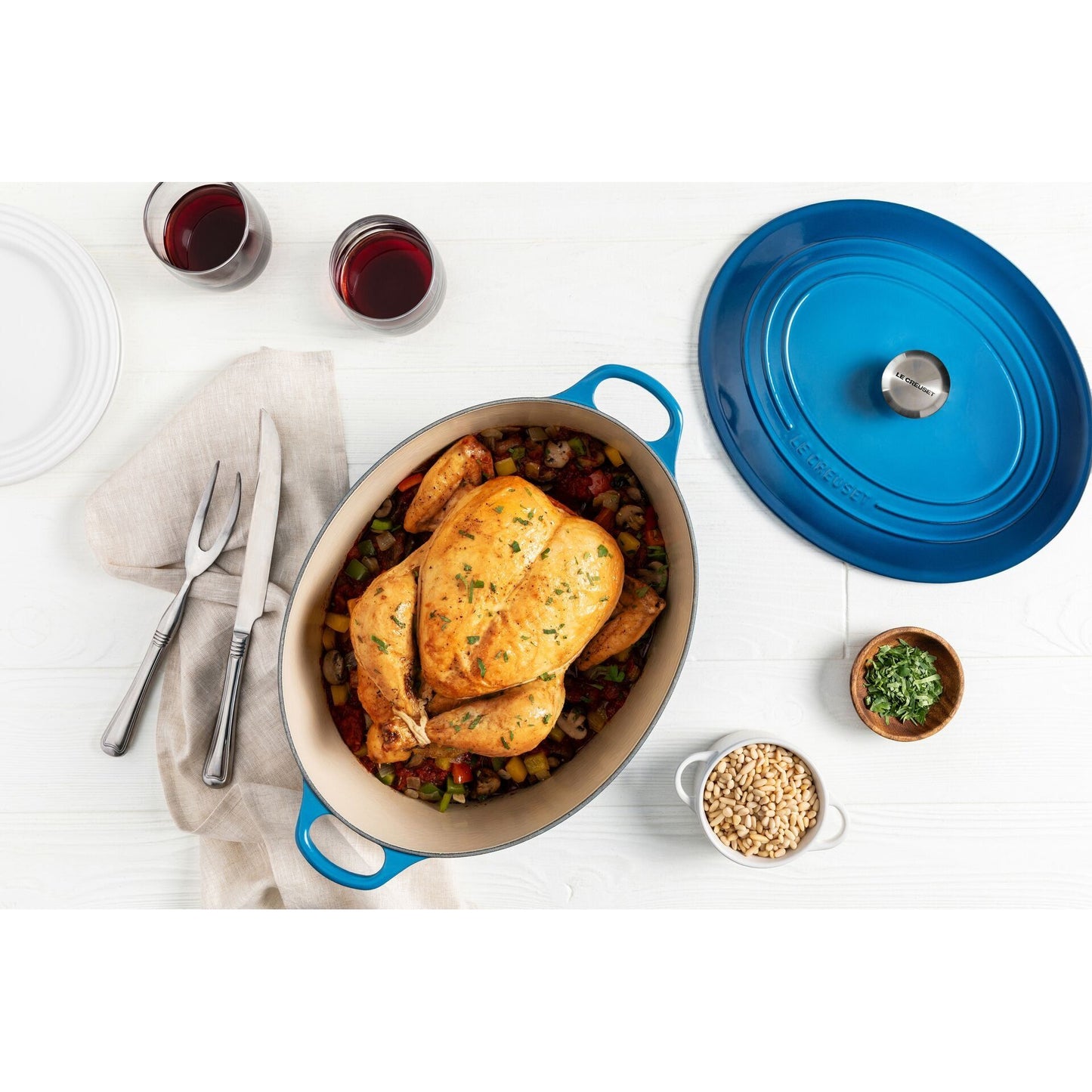 Le Creuset Signature 8 Qt Oval Dutch Oven