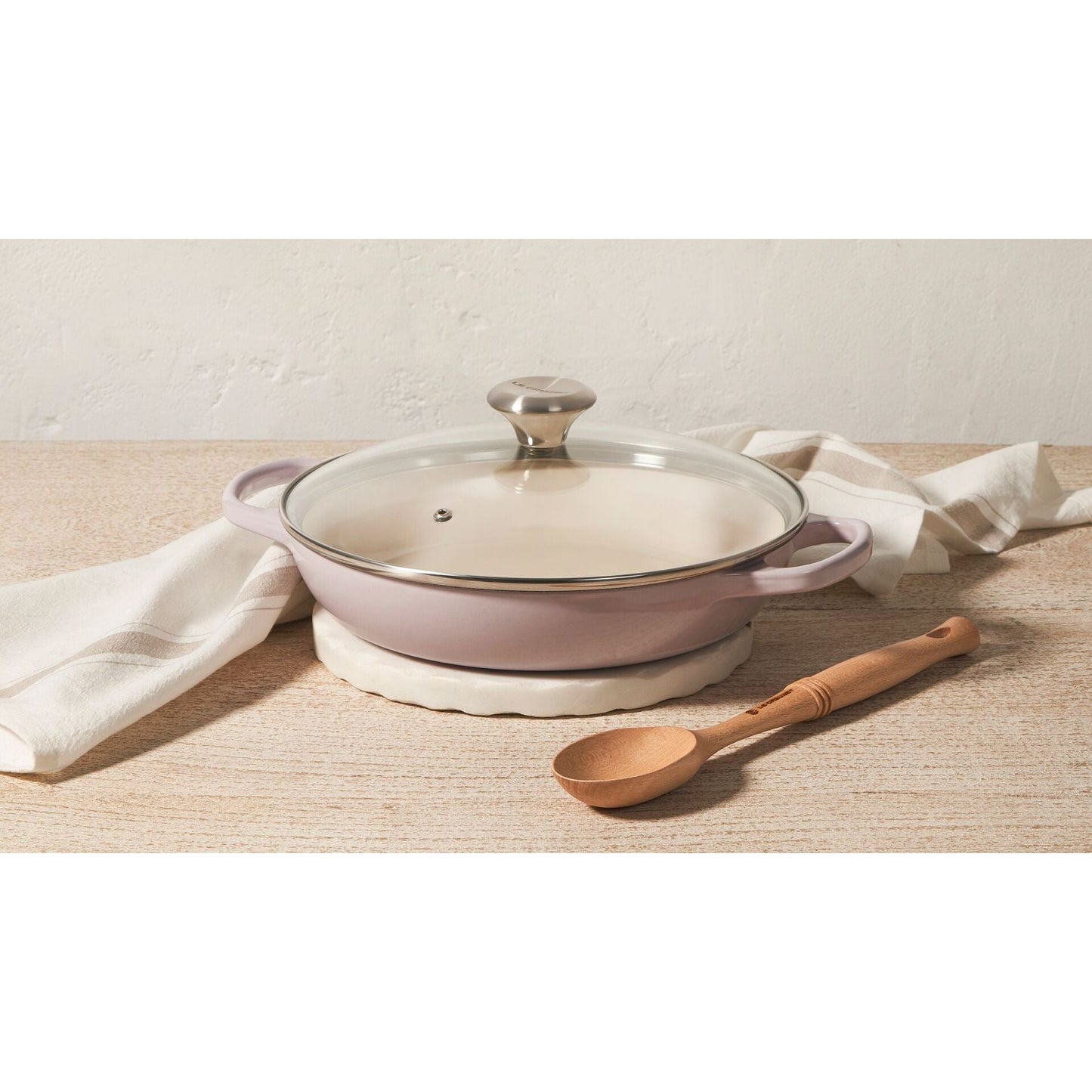 Le Creuset 2 1/4 Qt Braiser with Glass Lid