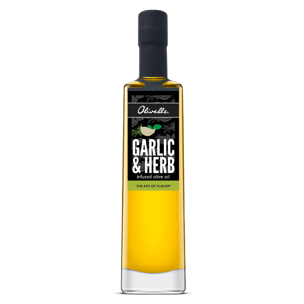 Garlic & Herb Infused Olive Oil Cooking Oils Browns Kitchen